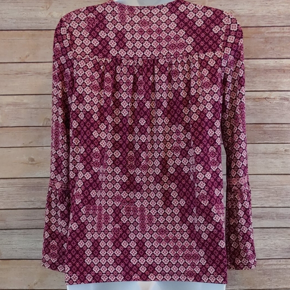 Style & Co Boho Remix Blouse Size PP - Picture 9 of 11